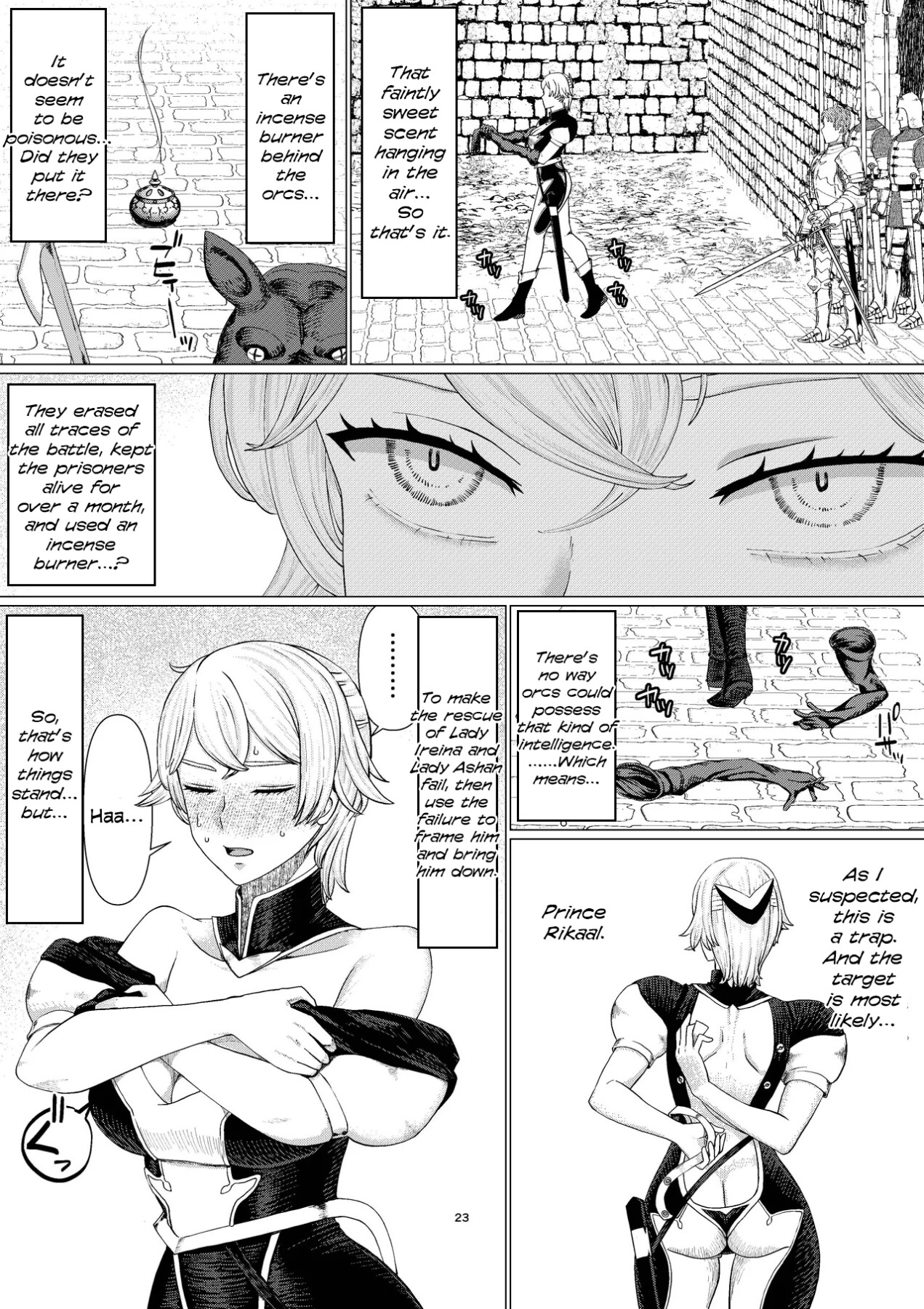 Hentai Manga Comic-Female Knight Interspecies NTR: Sikri and Ricard Volume 1-Read-25